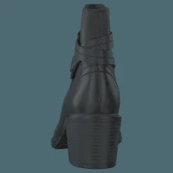 Clarks Scene Star Black Leather