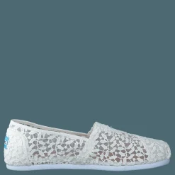 Toms Seasonal Classics White Lace Leaves