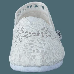Toms Seasonal Classics White Lace Leaves