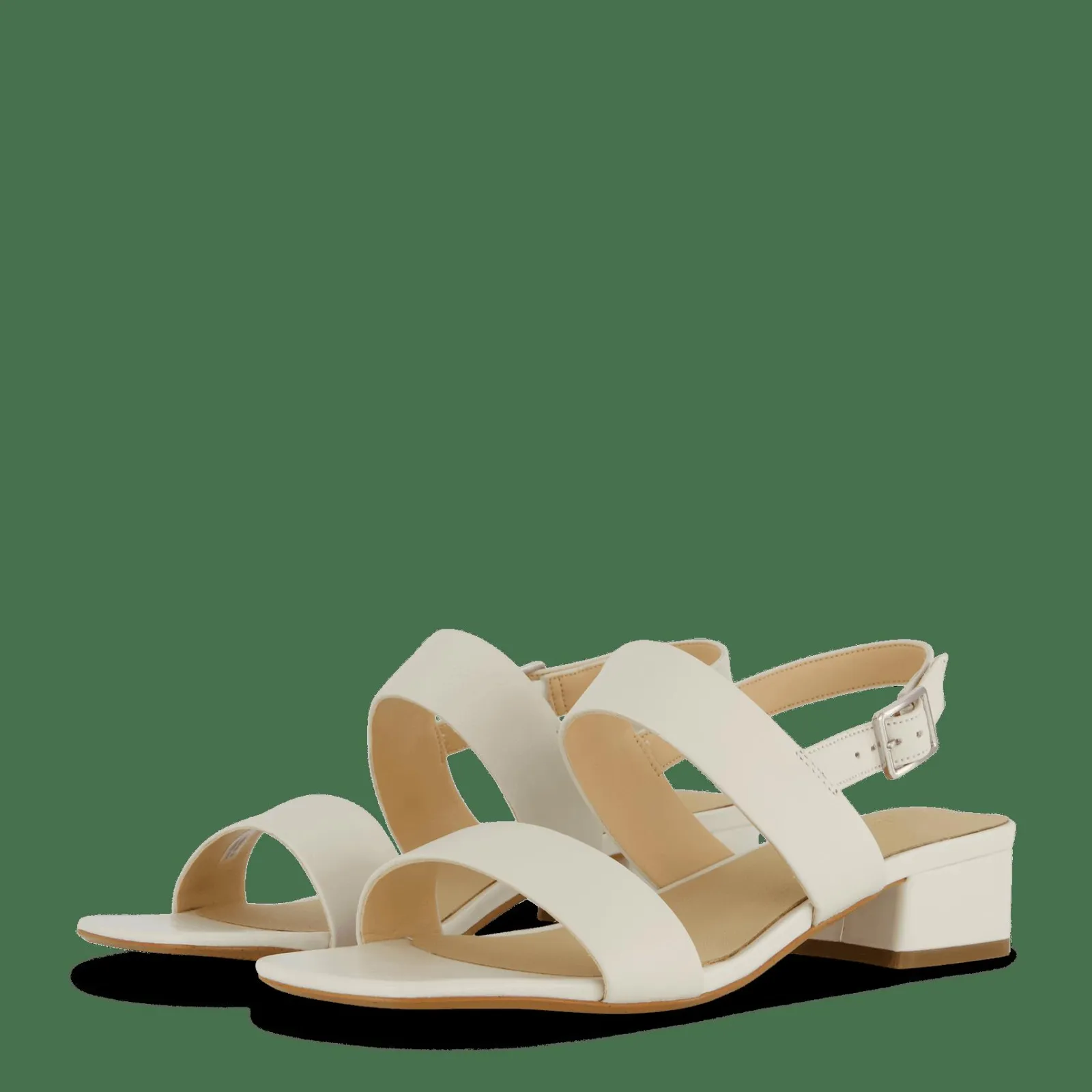 Clarks Seren25 Strap White Leather