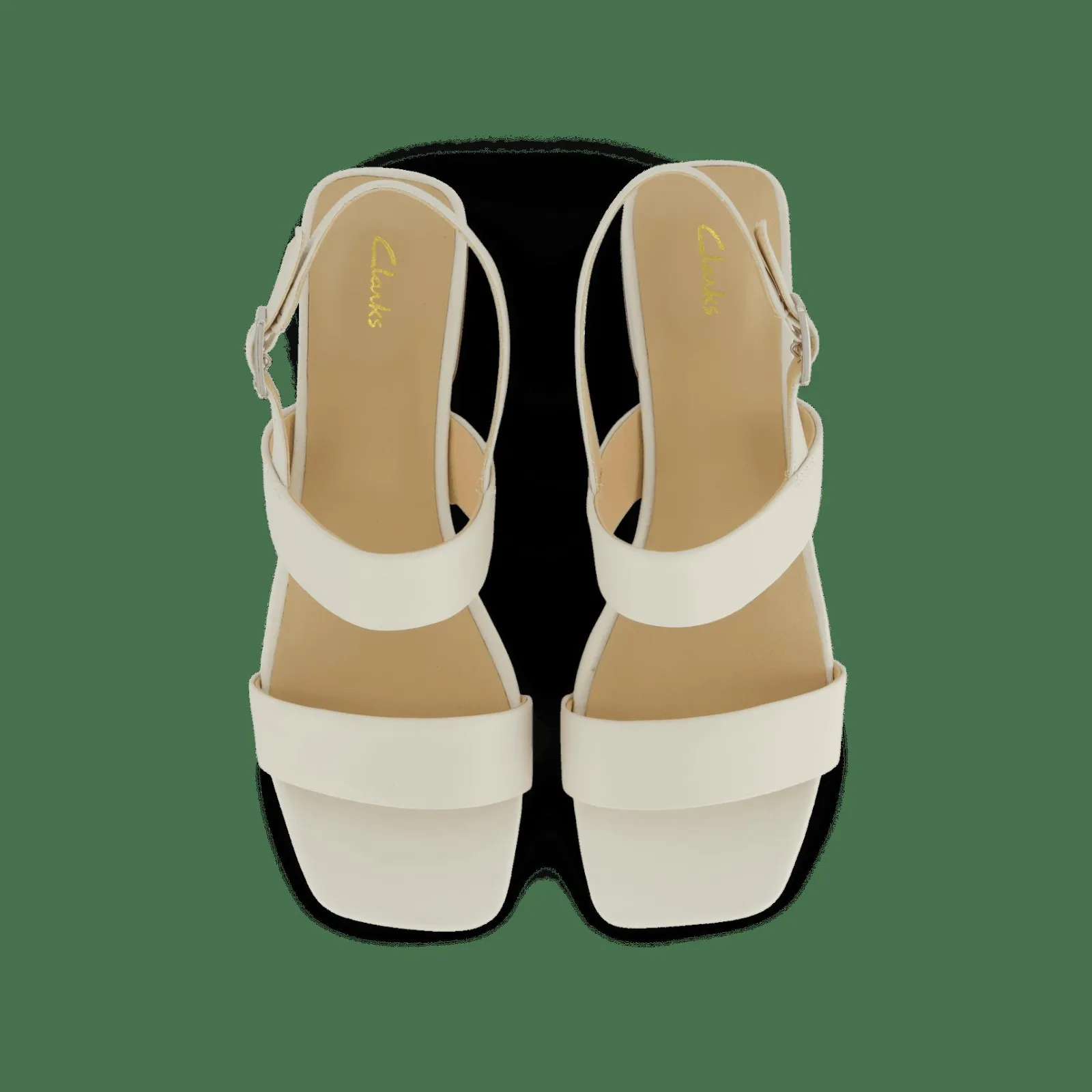 Clarks Seren25 Strap White Leather