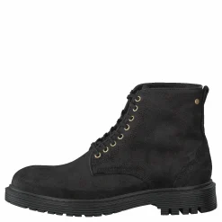 Sneaky Steve Sharp Black Suede