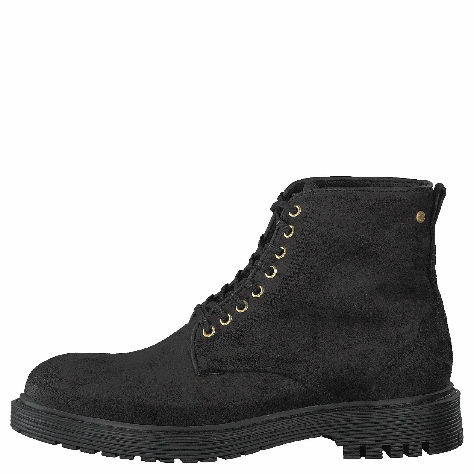 Sneaky Steve Sharp Black Suede