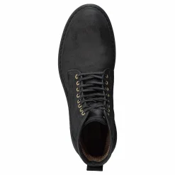 Sneaky Steve Sharp Black Suede