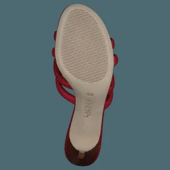 Lauren Ralph Lauren Sheep Nappa-liliana-sn-hes Cactus Flwr Red