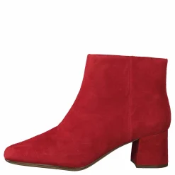 Clarks Sheer Flora Red Suede