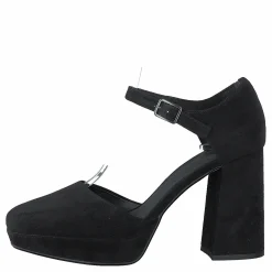 Clarks Sheer100 Strap Black Suede