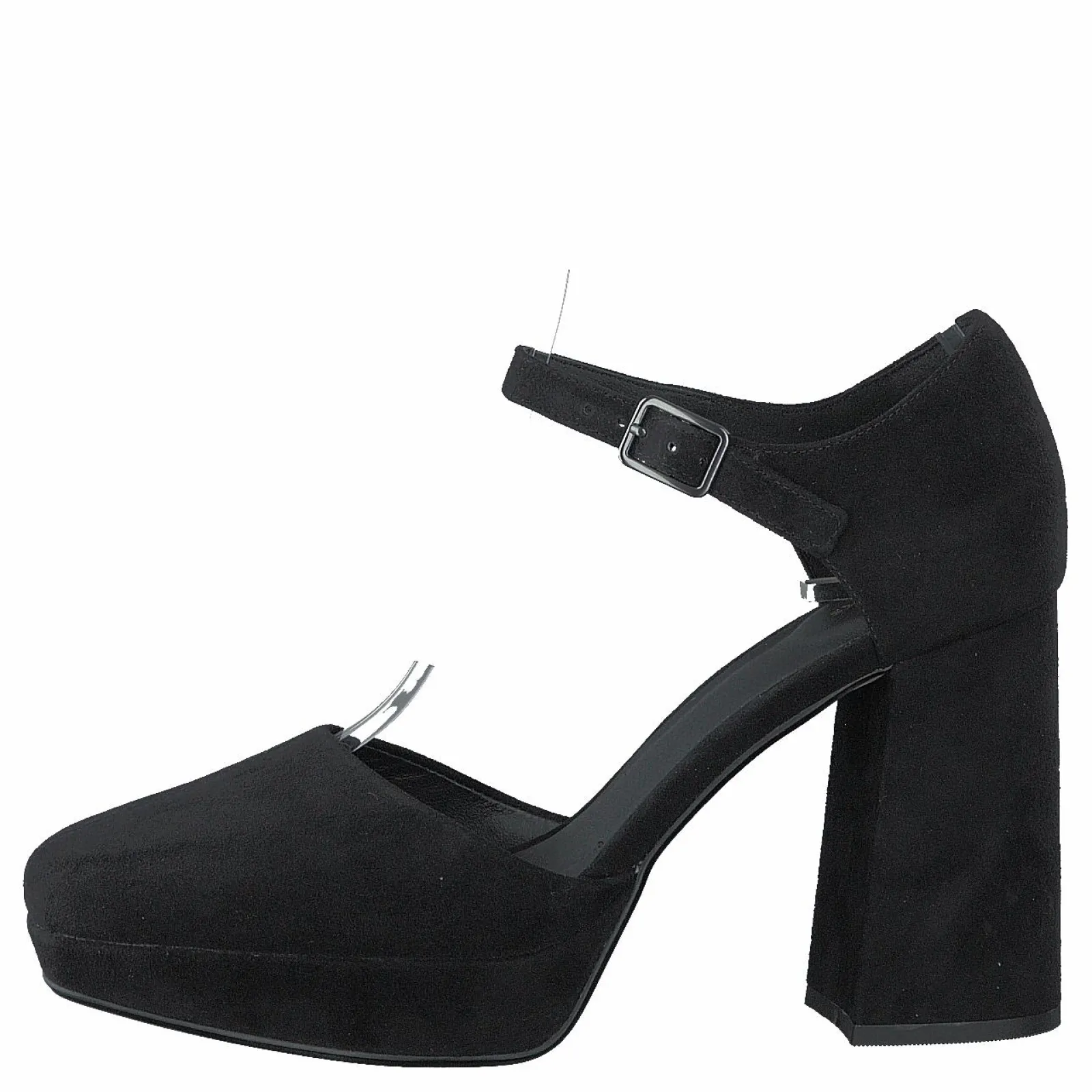 Clarks Sheer100 Strap Black Suede