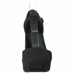 Clarks Sheer100 Strap Black Suede