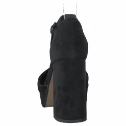 Clarks Sheer100 Strap Black Suede