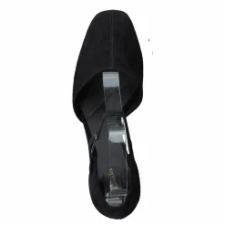 Clarks Sheer100 Strap Black Suede