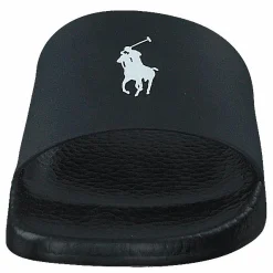 Polo Ralph Lauren Signature Pony Slide Black / White PP