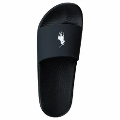 Polo Ralph Lauren Signature Pony Slide Black / White PP
