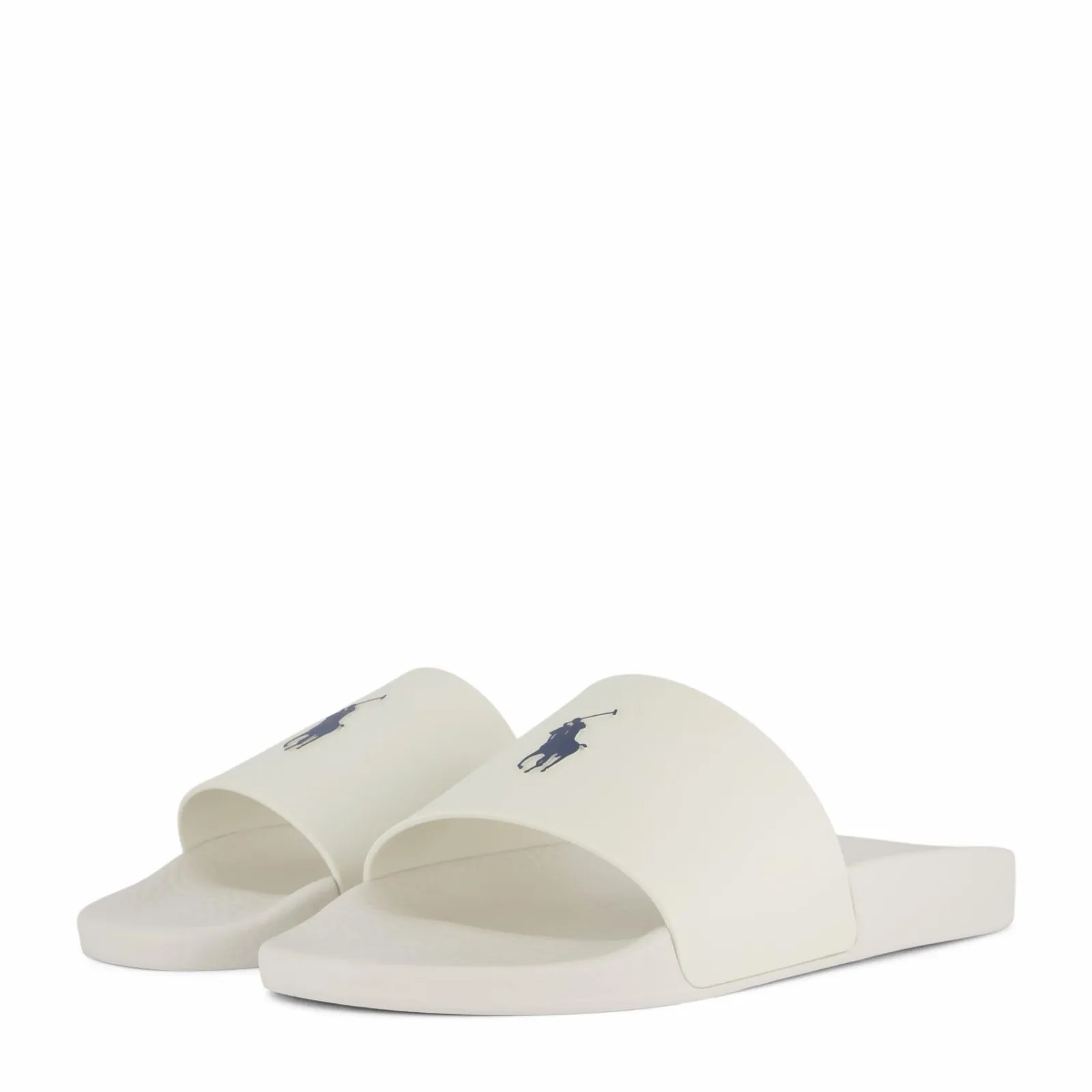 Polo Ralph Lauren Signature Pony Slide Deckwash White / Navy PP