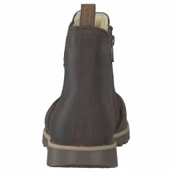 Barn Kavat Skafta Ep Dark Brown Nubuck