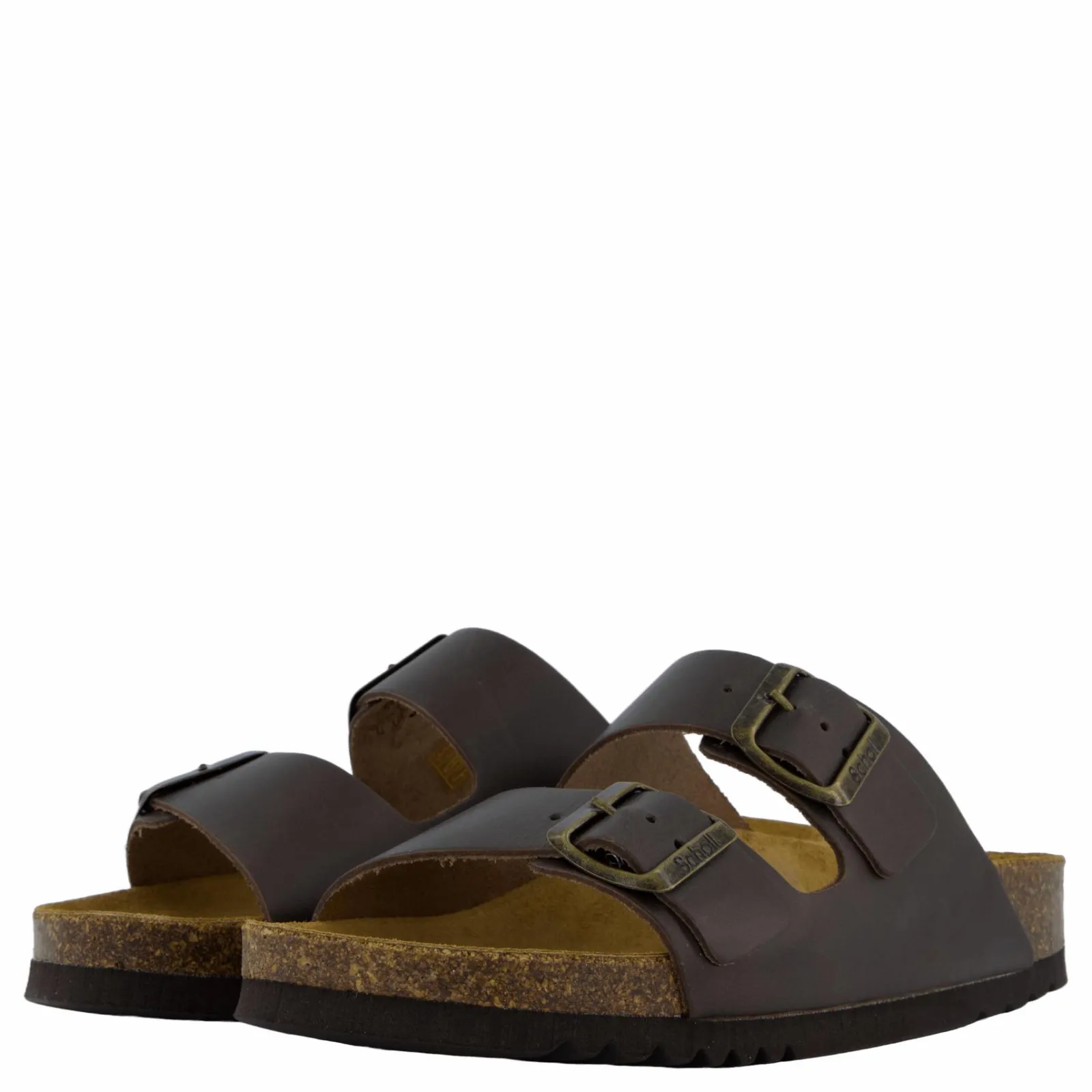 Scholl Iconic Sl Josephine Leather Coffee Coffee