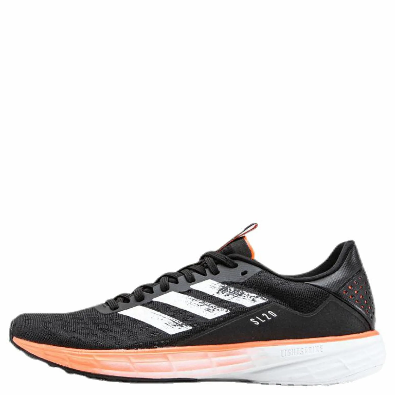 adidas SL20 Shoes Core Black / Cloud White / Signal Coral