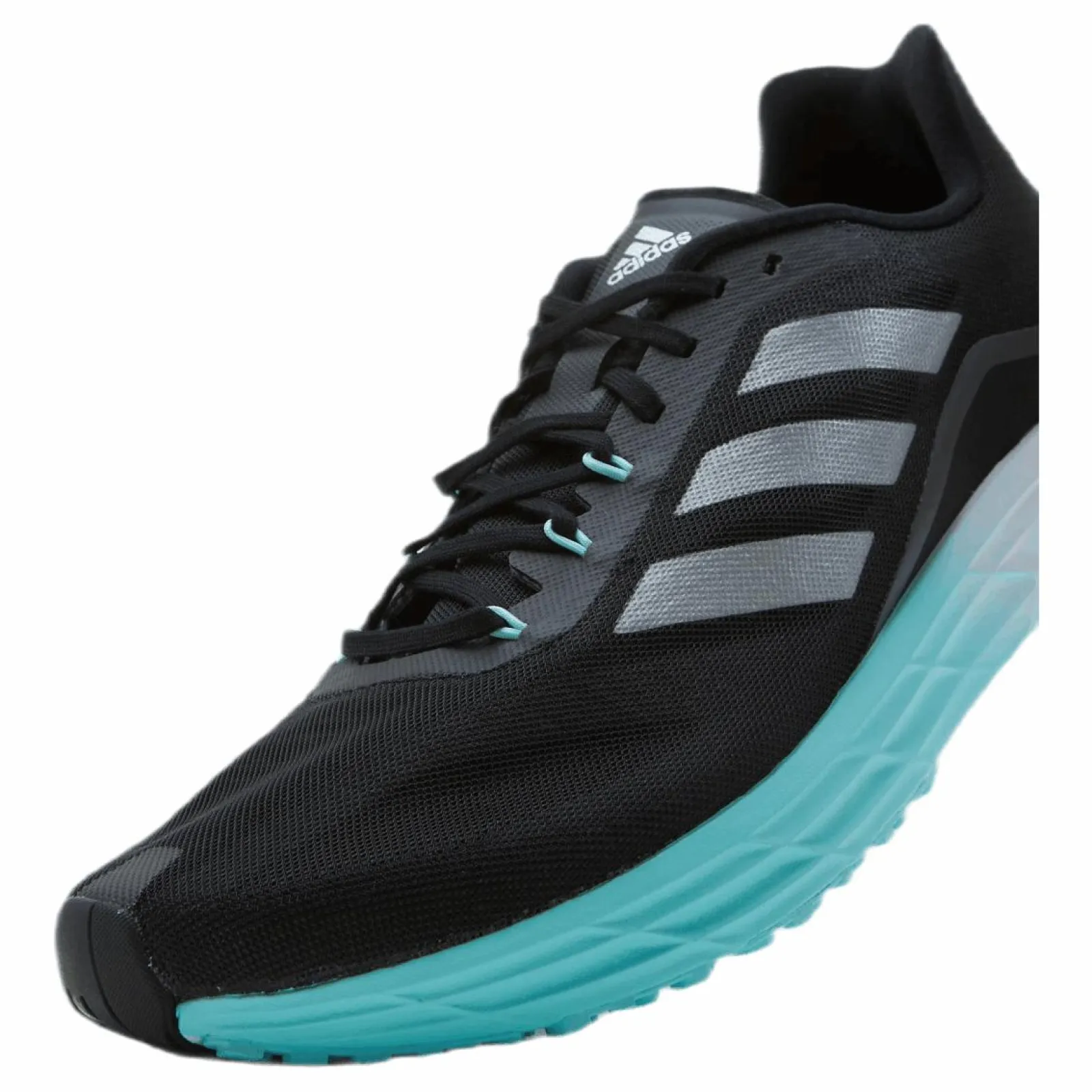 adidas SL20 Shoes Core Black / Silver Metallic / Clear Aqua