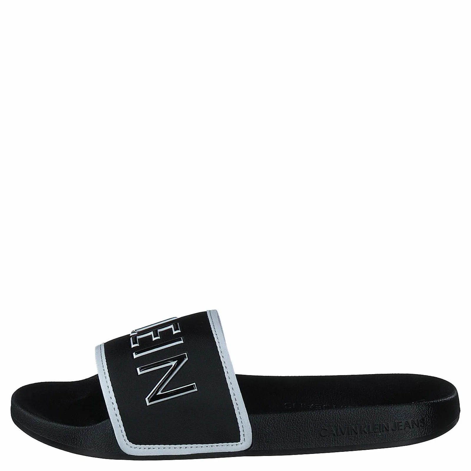 Calvin Klein Slide Padded Ck Black