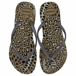 Havaianas Slim Animals Rose Gold/cafe