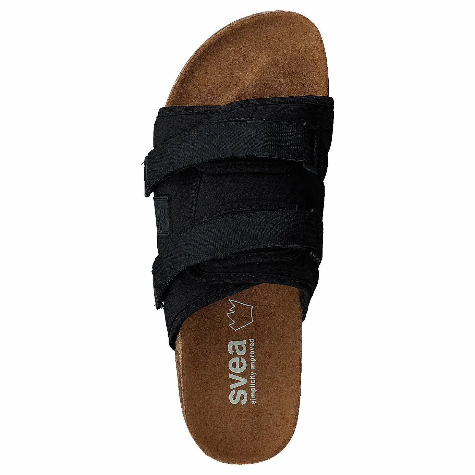 Svea Slip In Sandal Black