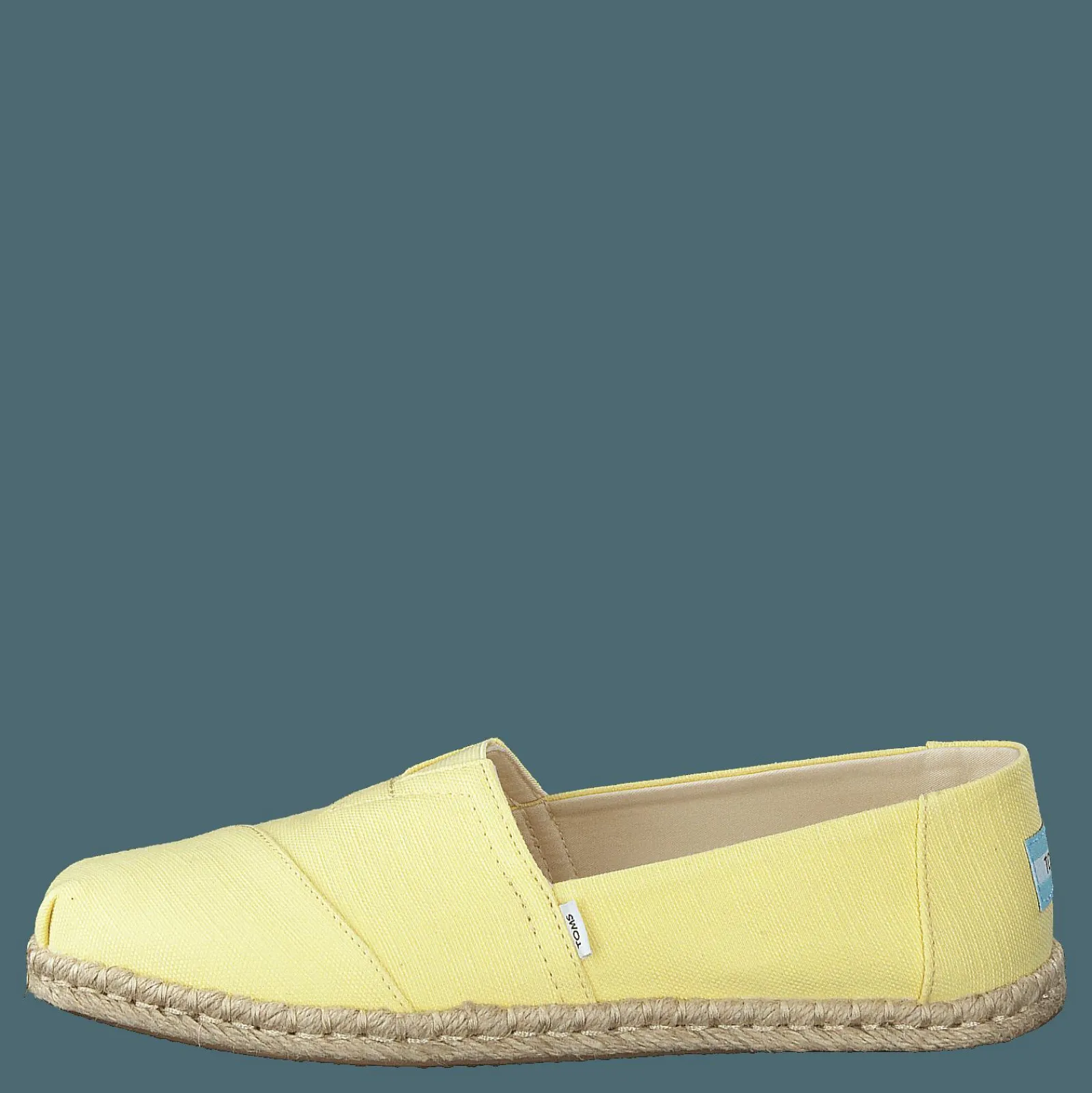 Toms Slubby Woven Rope Sole Banana Yellow