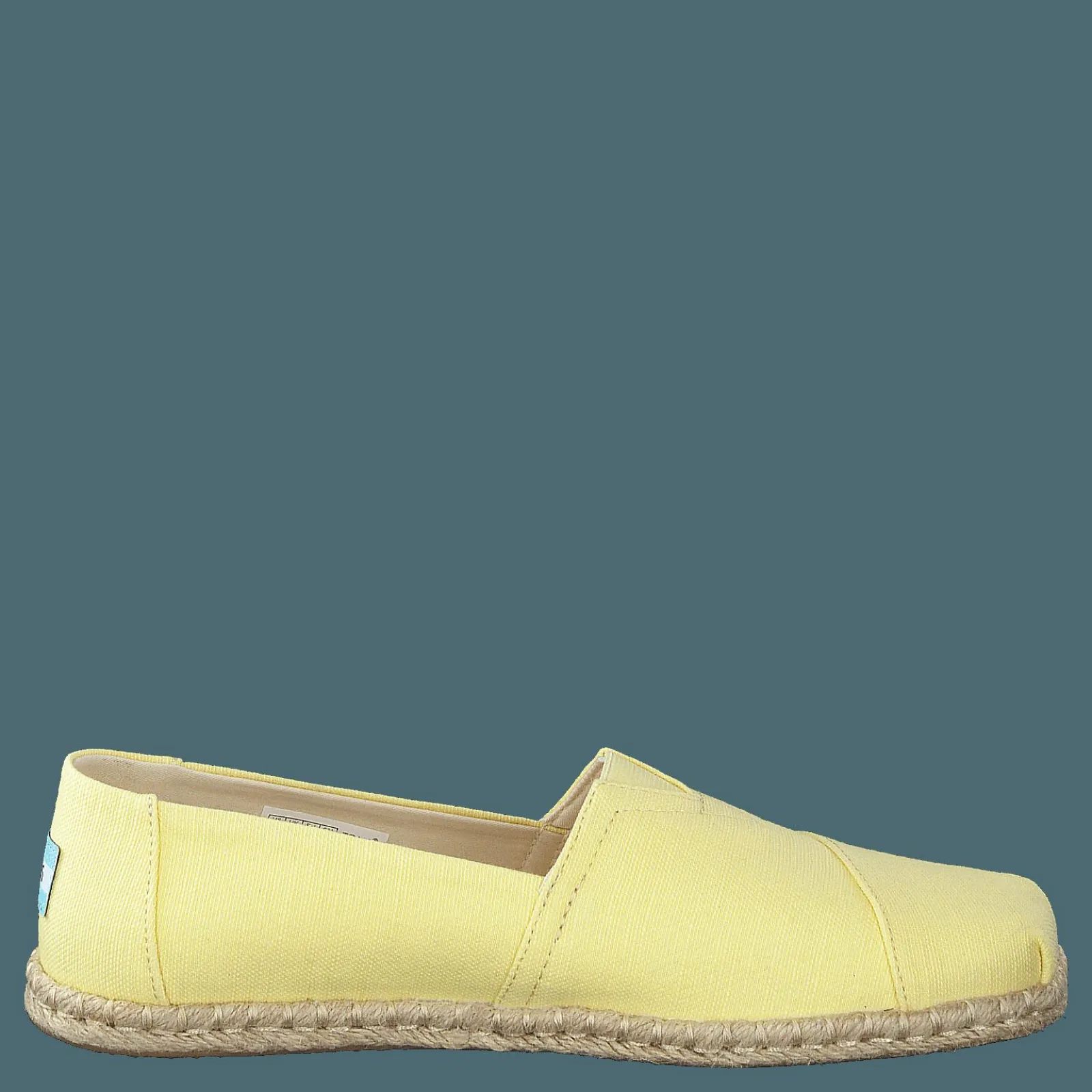 Toms Slubby Woven Rope Sole Banana Yellow