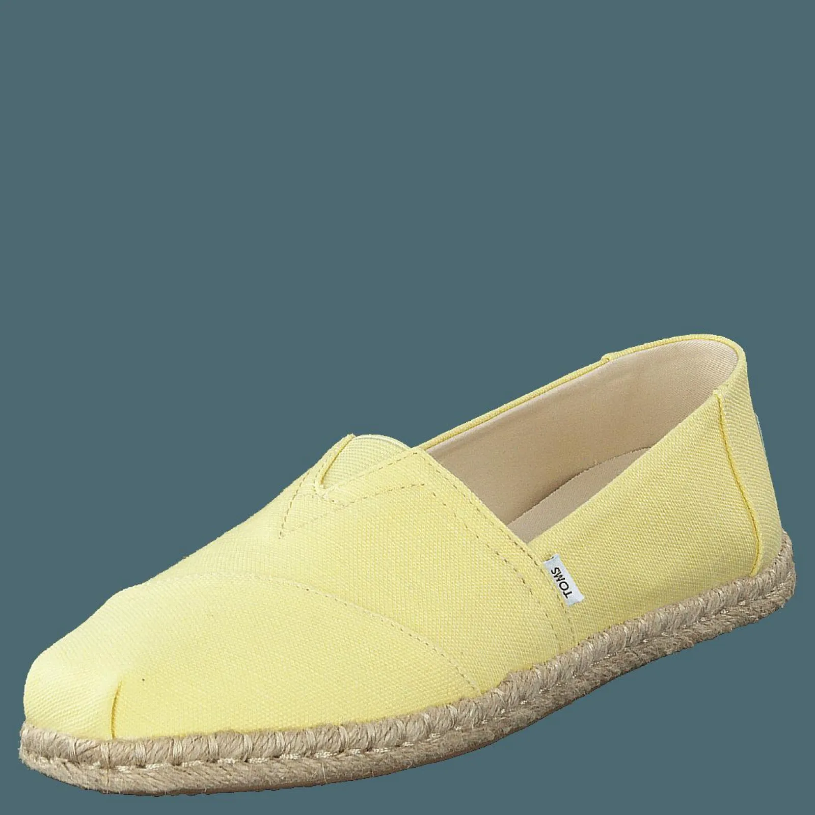 Toms Slubby Woven Rope Sole Banana Yellow