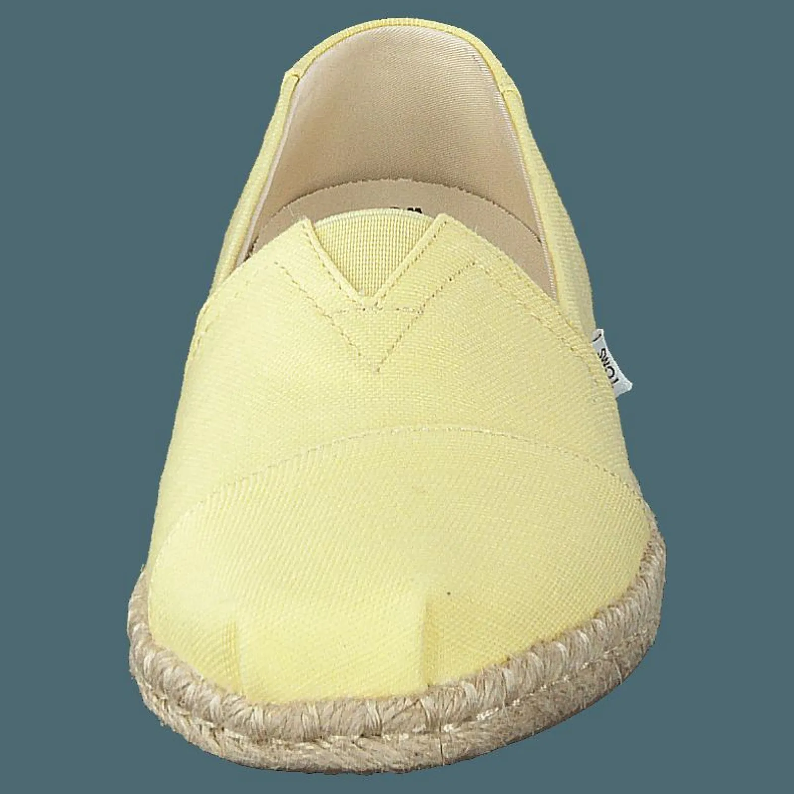 Toms Slubby Woven Rope Sole Banana Yellow