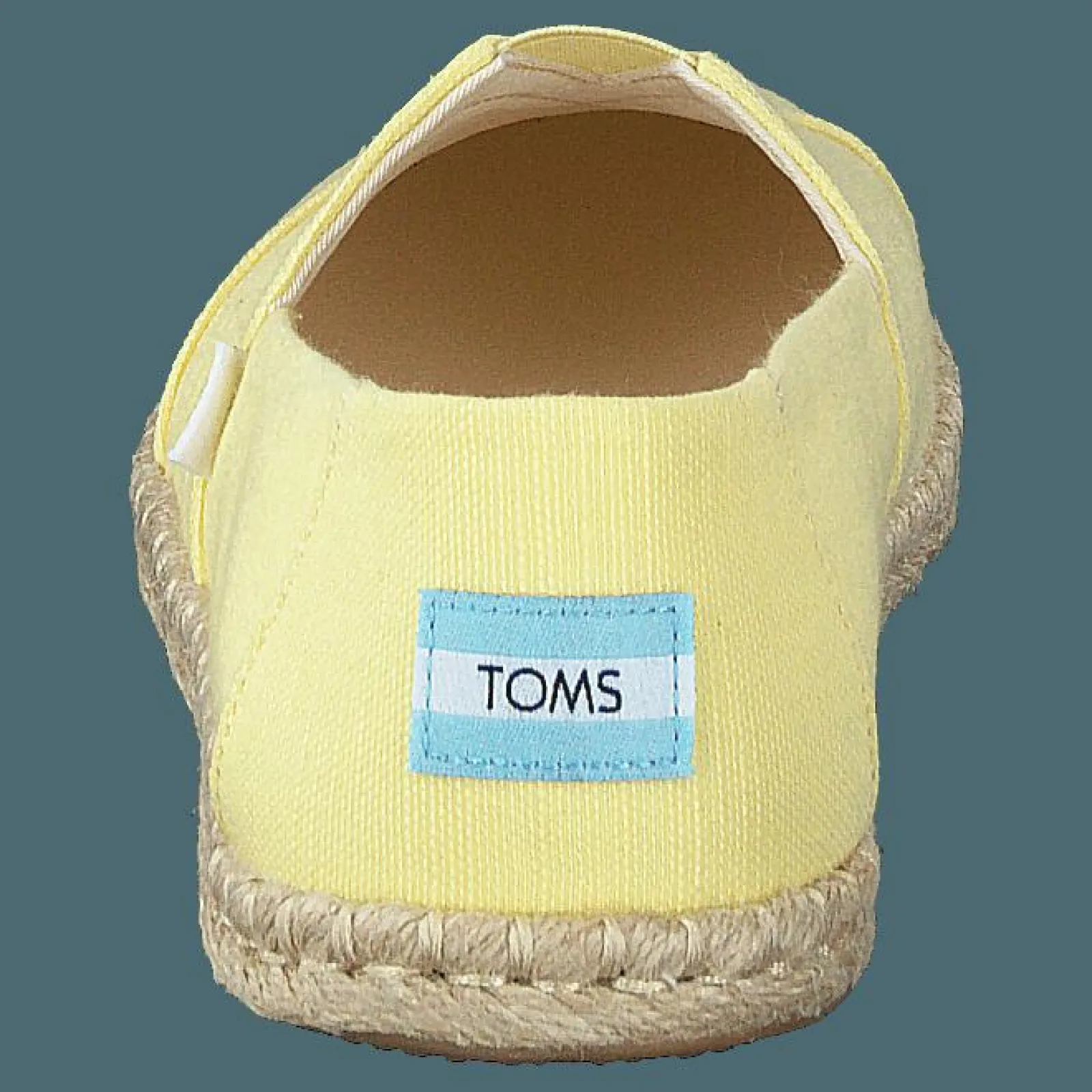 Toms Slubby Woven Rope Sole Banana Yellow