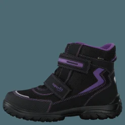Barn Superfit Snowcat Black/lila
