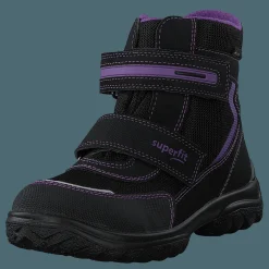 Barn Superfit Snowcat Black/lila
