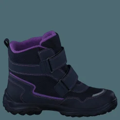 Barn Superfit Snowcat Gore-tex Black/lila
