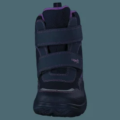 Barn Superfit Snowcat Gore-tex Black/lila