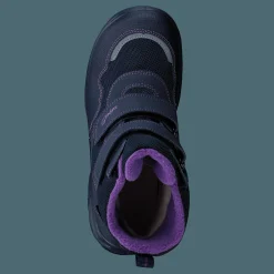 Barn Superfit Snowcat Gore-tex Black/lila