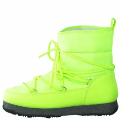 Svea Snowflake Low Neon Yellow
