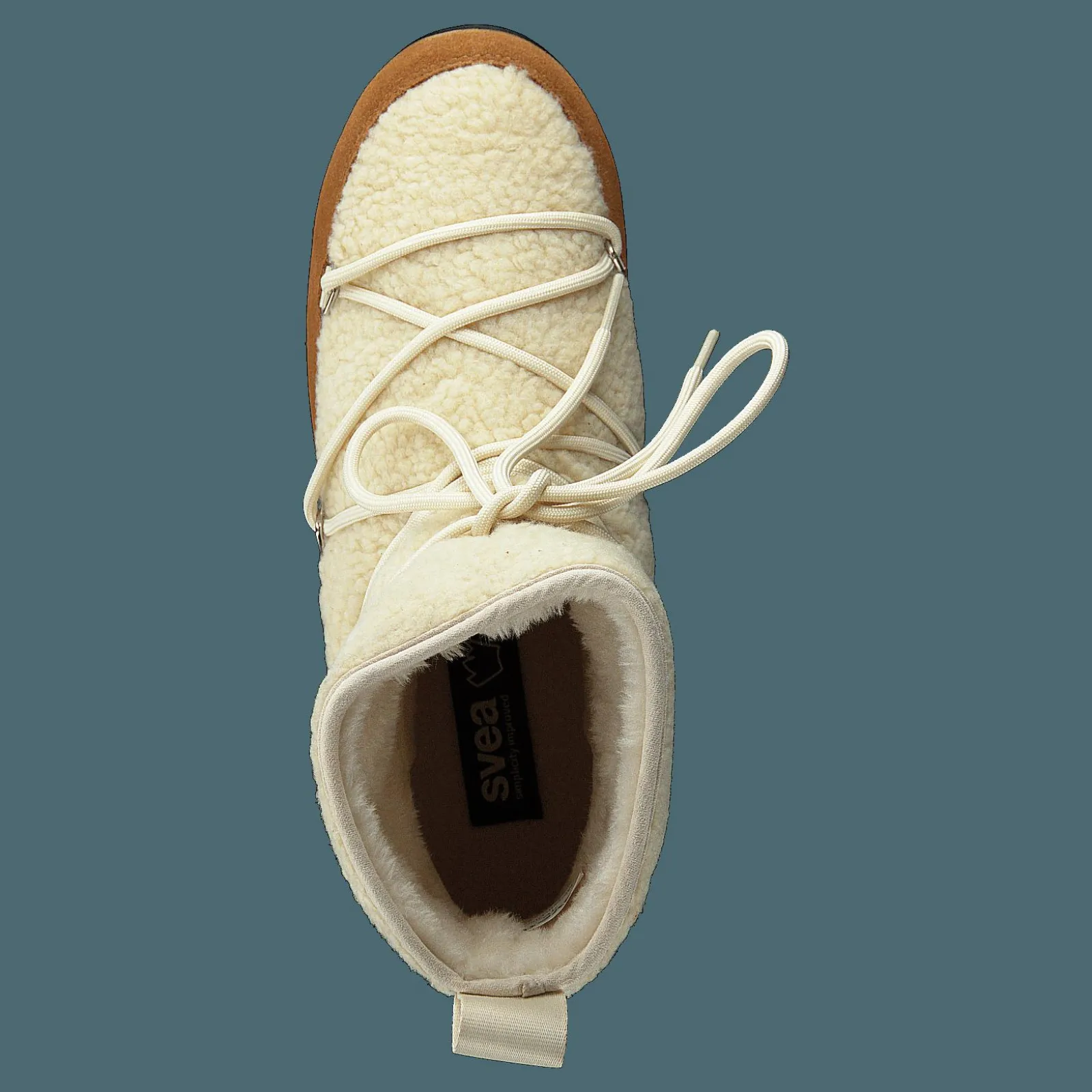 Svea Snowflake Pile Offwhite