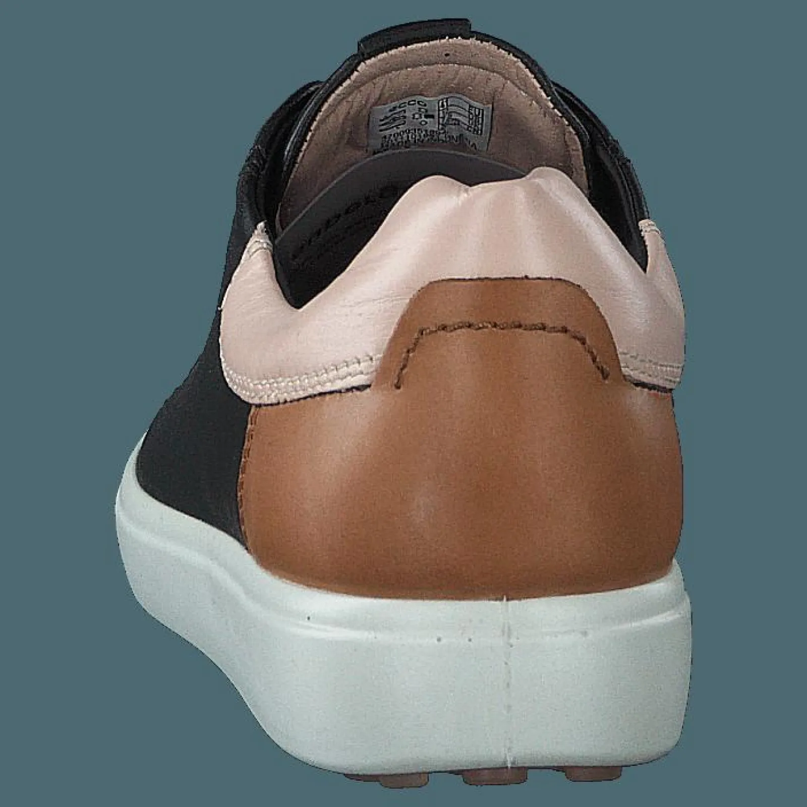 ECCO Soft 7 W Black/rose Dust/lion