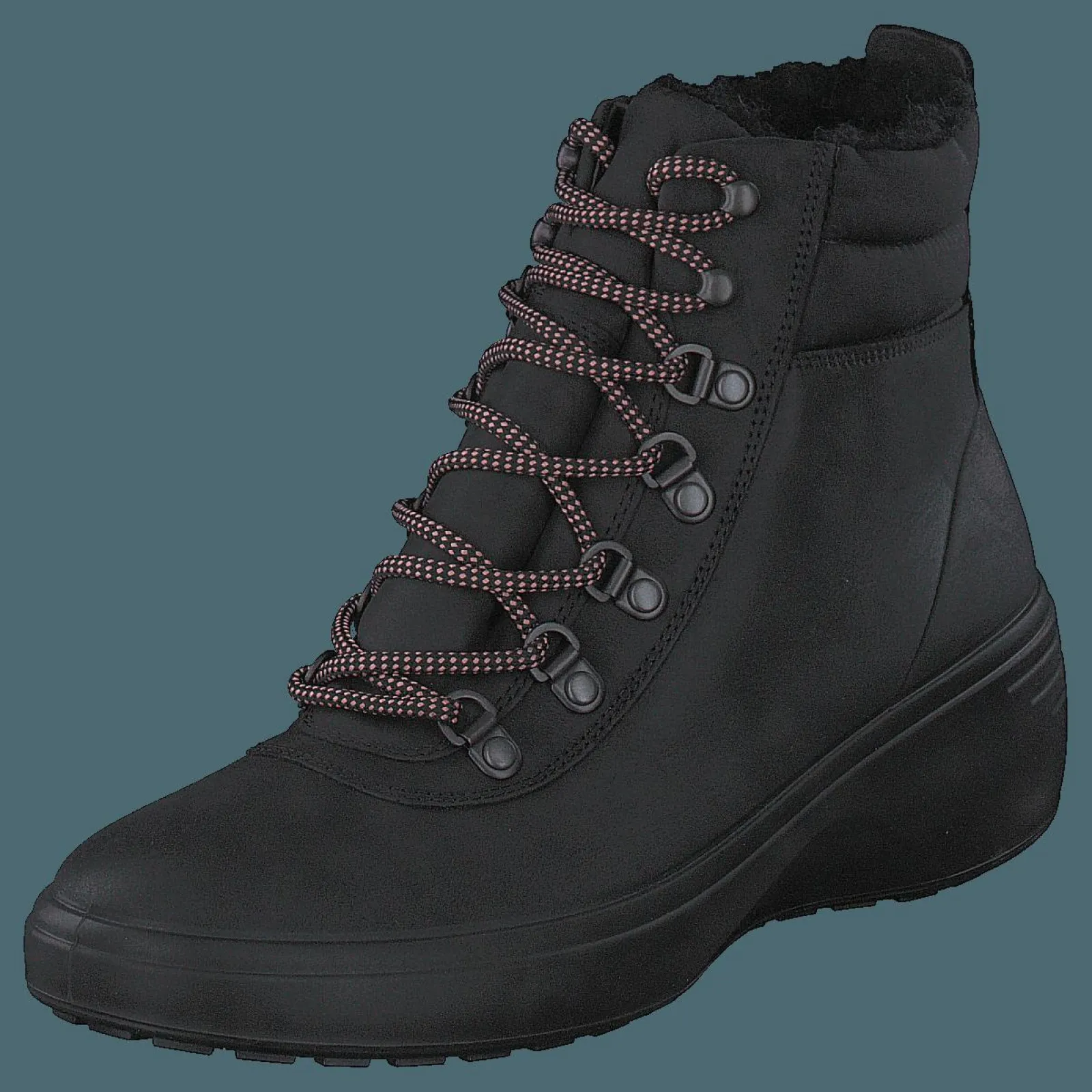 ECCO Soft 7 Wedge Tred Black