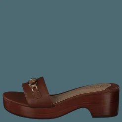 Lauren Ralph Lauren Soft Nappa-roxanne-sn-fsa Deep Saddle Tan