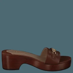 Lauren Ralph Lauren Soft Nappa-roxanne-sn-fsa Deep Saddle Tan
