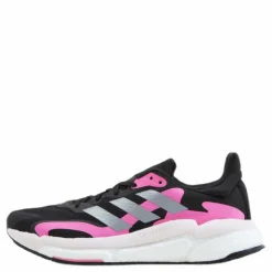 adidas SolarBoost 3 Shoes Core Black / Screaming Pink / Halo Silver