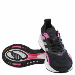 adidas SolarBoost 3 Shoes Core Black / Screaming Pink / Halo Silver