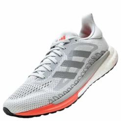adidas SolarGlide 3 Shoes Dash Grey / Silver Metallic / Signal Pink / Coral
