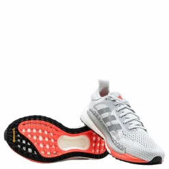adidas SolarGlide 3 Shoes Dash Grey / Silver Metallic / Signal Pink / Coral