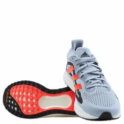 adidas SolarGlide 4 Shoes Halo Silver / Solar Red / Core Black