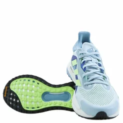 adidas SolarGlide 4 ST Shoes Halo Blue / Signal Green / Sonic Ink