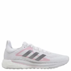 adidas SolarGlide Shoes Cloud White / Silver Metallic / Fresh Candy