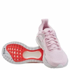 adidas SolarGlide Shoes Fresh Candy / Cloud White / Silver Metallic