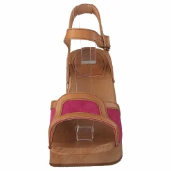 Swedish Hasbeens Sophisticated Sandal Bouganville/suede